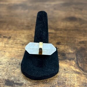 Michael Kors Gold Quartz Ring